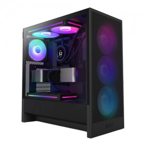 Caixa ATX NZXT H5 FLOW RGB Preta